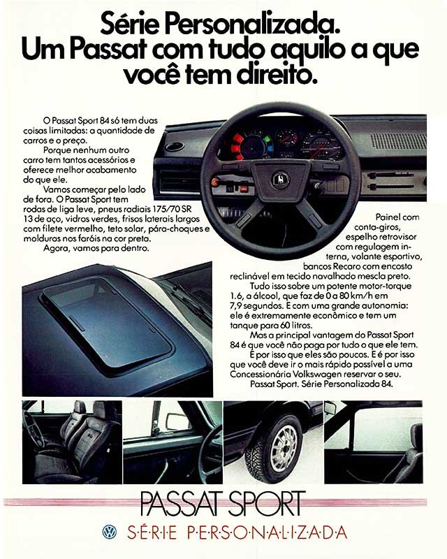 Passat Sport 1984